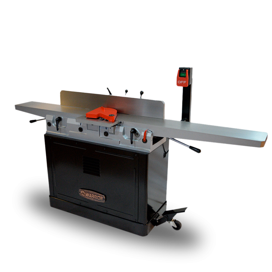 картинка WARRIOR  W0102  HL 400В Фуговальный станок с валом Helical магазин HARVEY-RUS, являющийся официальным дистрибьютором HARVEY в России 