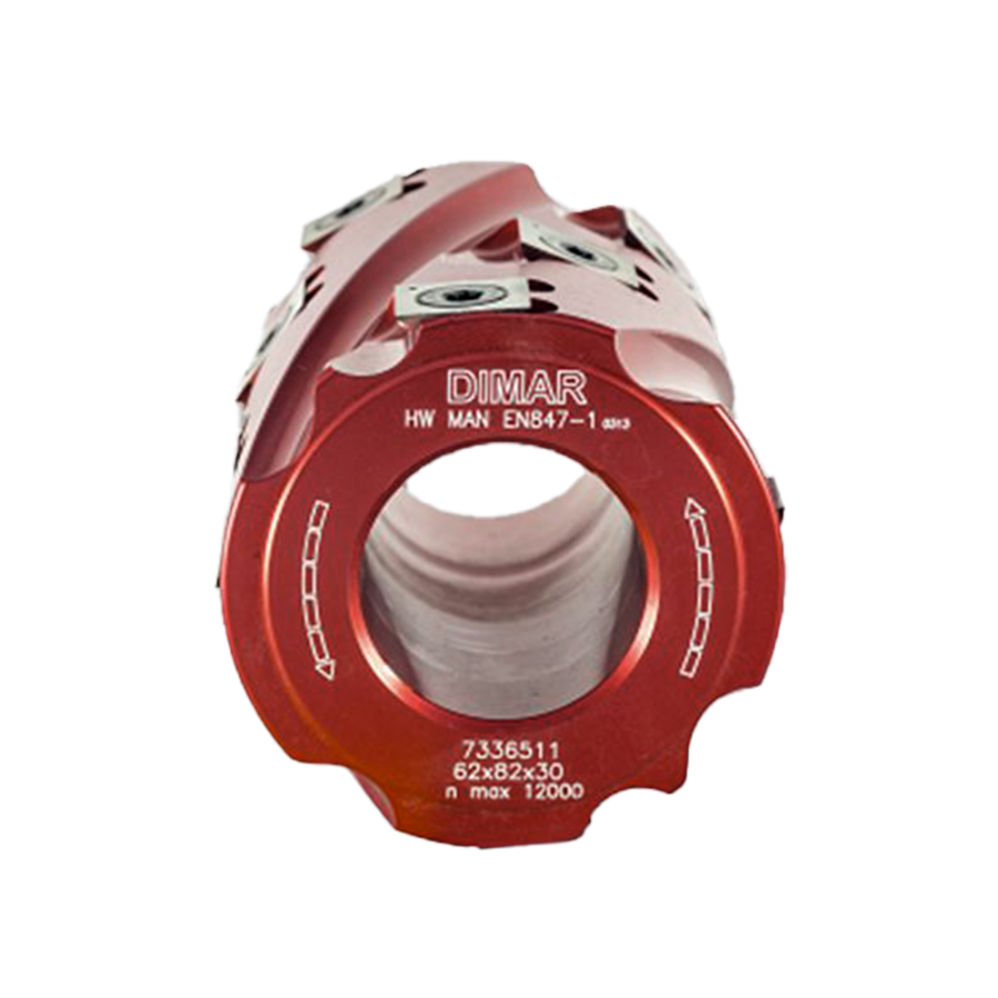 картинка Фреза насадная Dimar  кукуруза копир D62x82 Z3x4 сменные ножи посадка 30 от HARVEY-RUS