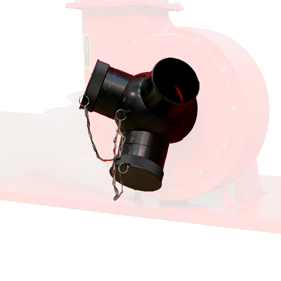 картинка Патрубок трехканальный 150/3х100 мм для JIB DC5000/DC300S-1 от HARVEY-RUS