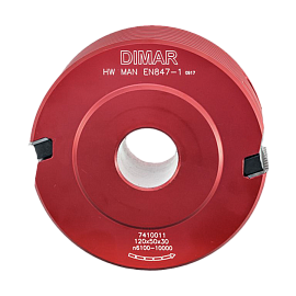 картинка Фреза насадная Dimar минишип 2,8 мм D120x50 Z2 сменные ножи посадка 30_S,7 410 011 от HARVEY-RUS